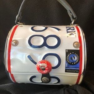Little Earth License Plate Purse - New York